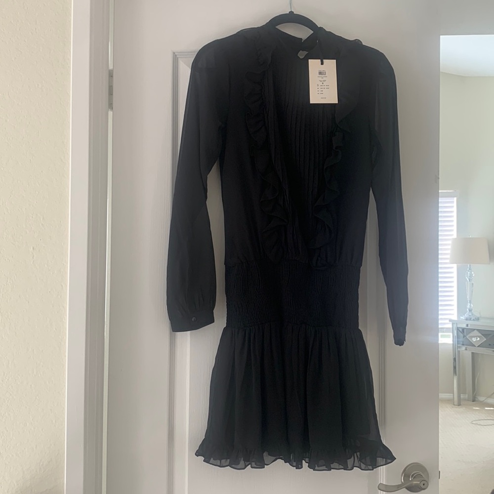 Black sheet dress